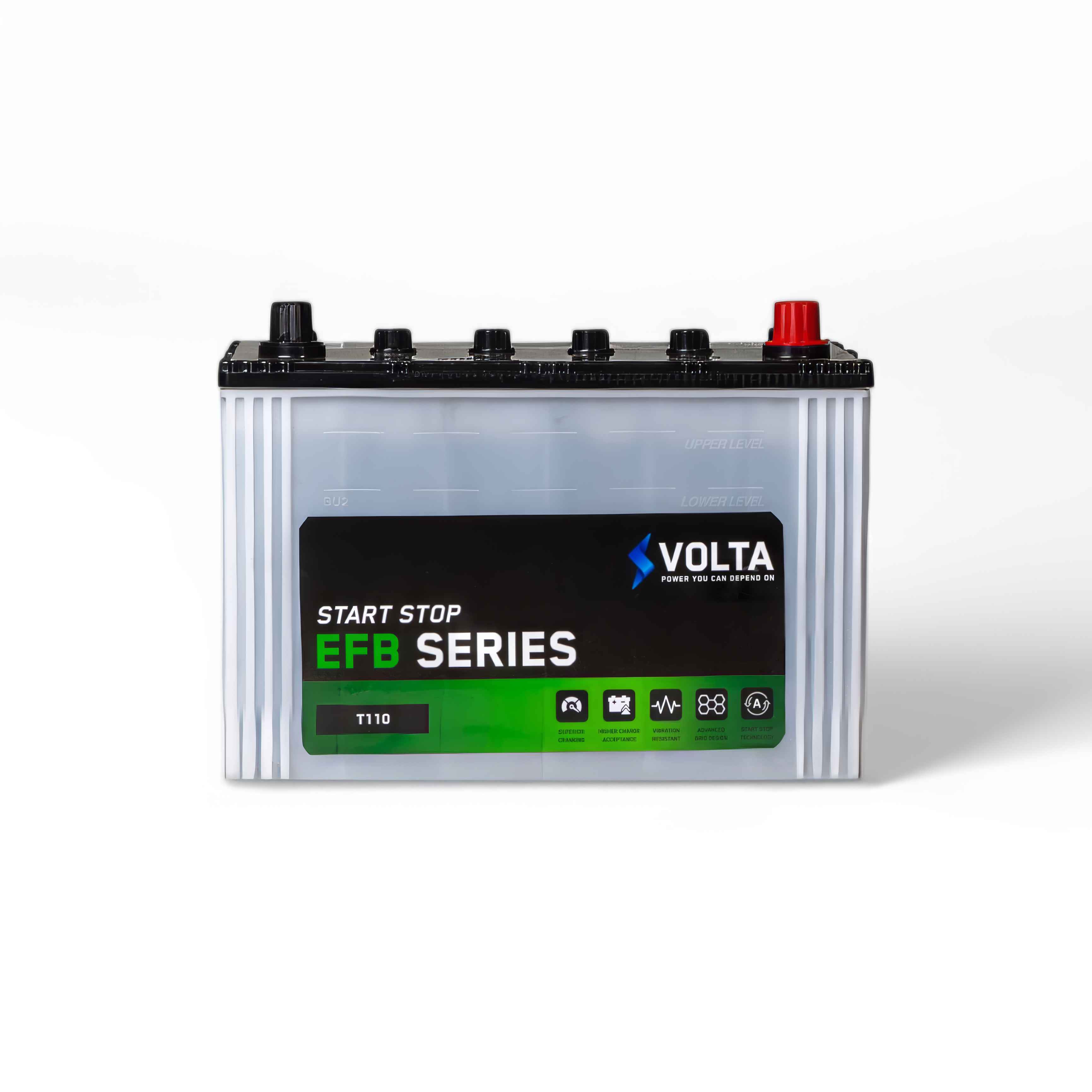 VOLTA T110 680CCA 36 MONTH WARRANTY
