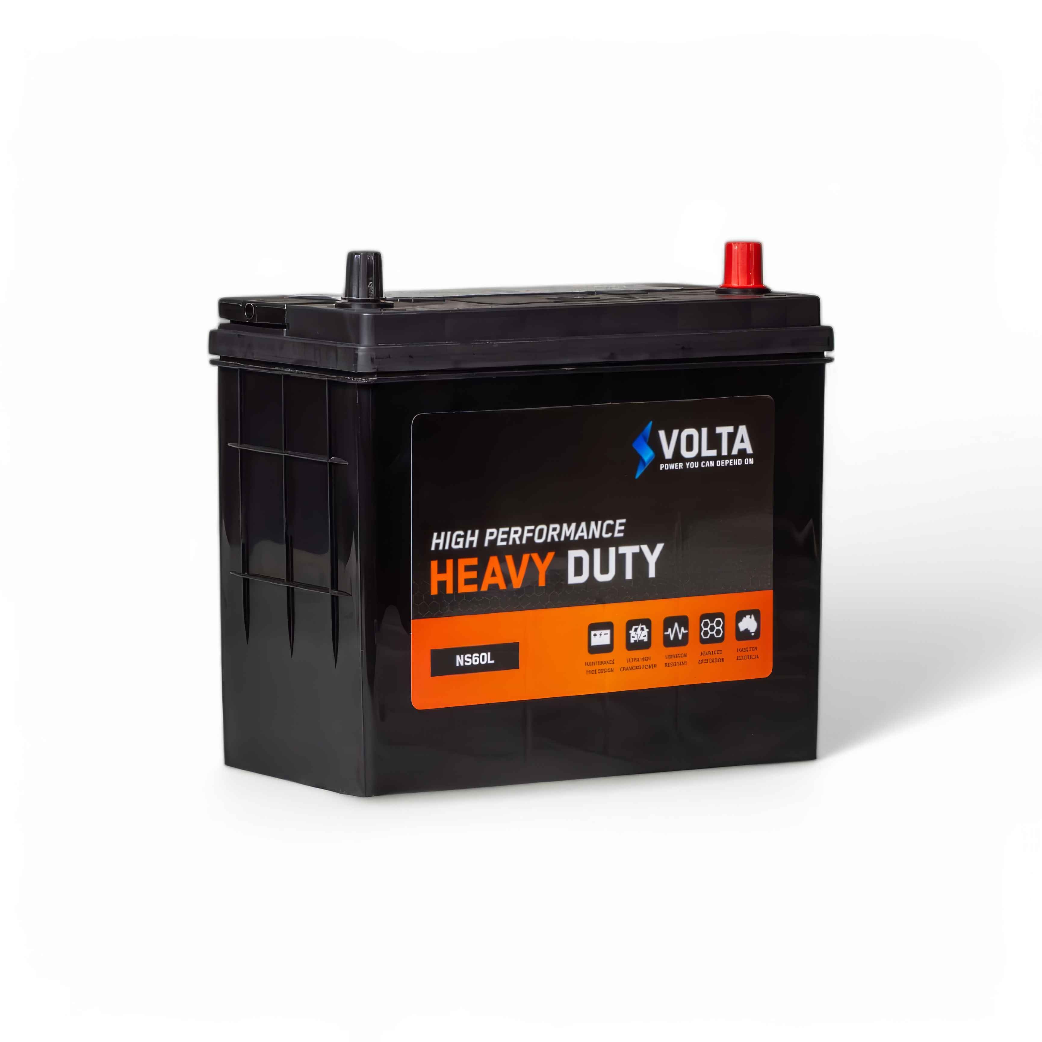 VOLTA NS60L MF 480CCA 36 MONTH WARRANTY