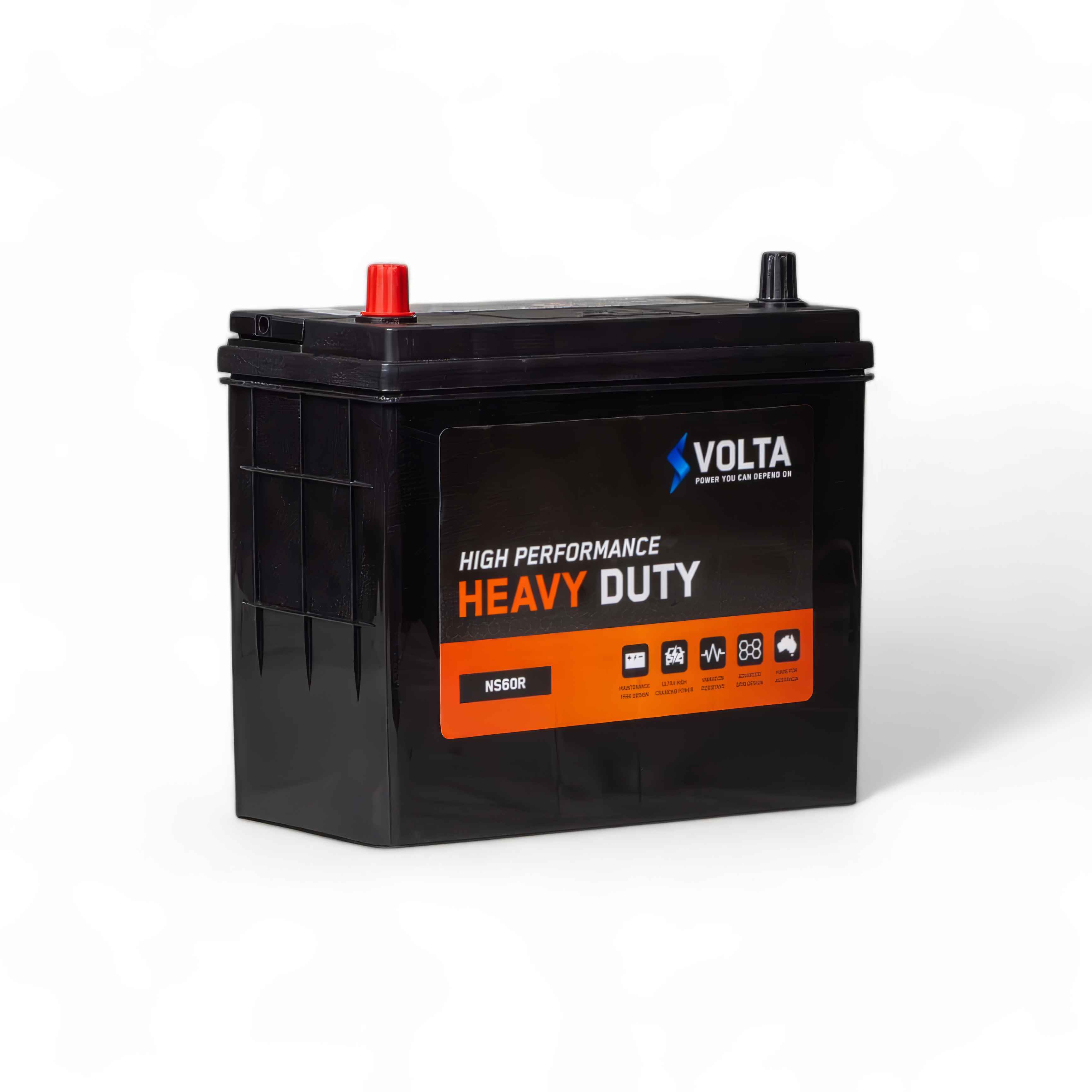 VOLTA NS60R MF 480CCA 36 MONTH WARRANTY