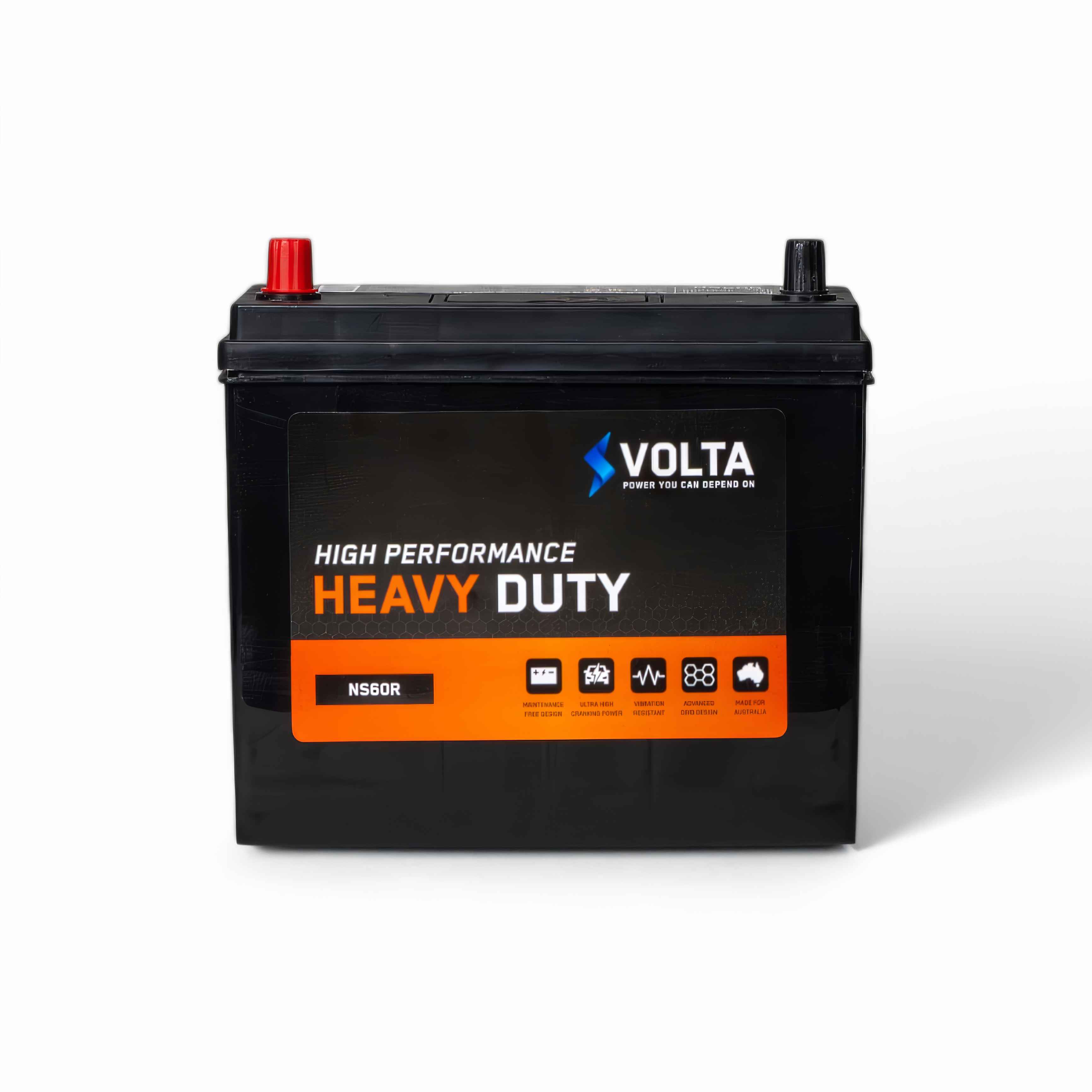 VOLTA NS60R MF 480CCA 36 MONTH WARRANTY