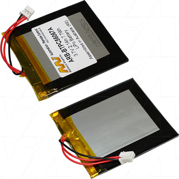Professional ARB-BTPC56067A 3.7V 2.1Ah Lithium Ion Polymer Battery - Compact 38g Design for Portable Electronics & Industrial Use