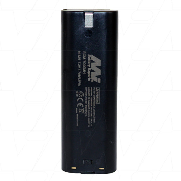Professional-Grade BCM-7000MH-BP1 NiMH Power Tool Battery Pack - 7.2V, 2.0Ah, Long-Lasting Performance for High-Drain Applications