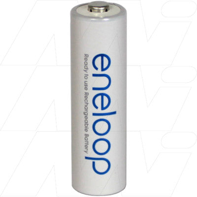 Panasonic BK-3MCCE Bulk AA NiMH Rechargeable Batteries - 2100 Recharge Cycles, 1.9Ah Capacity, 10-Year Storage Life