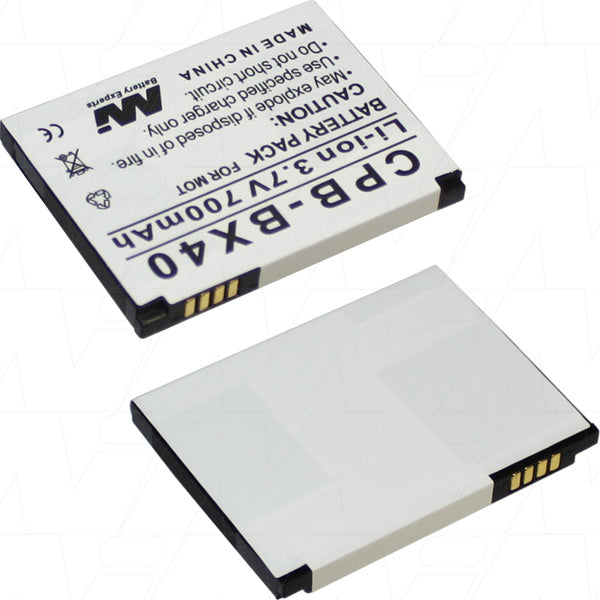 MI Battery Experts CPB-BX40-BP1 - 720mAh 3.7V Lithium-Ion Mobile Phone Replacement Battery
