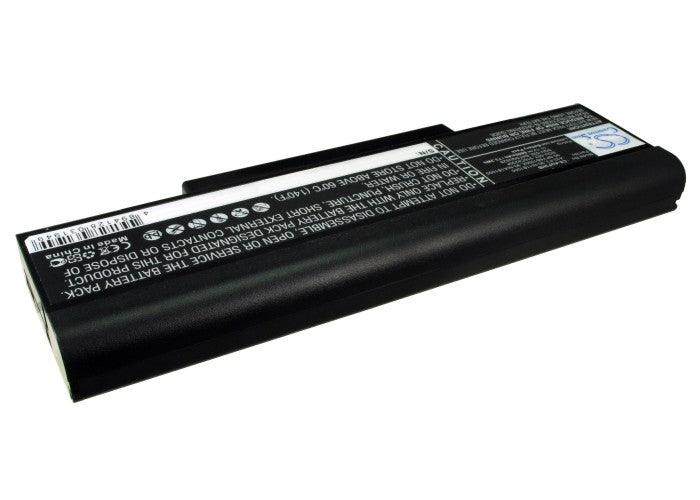 **6600mAh Laptop Battery for Advent, MSI EX600, Asus Z96 - 11.1V Li-ion Replacement Power Pack**