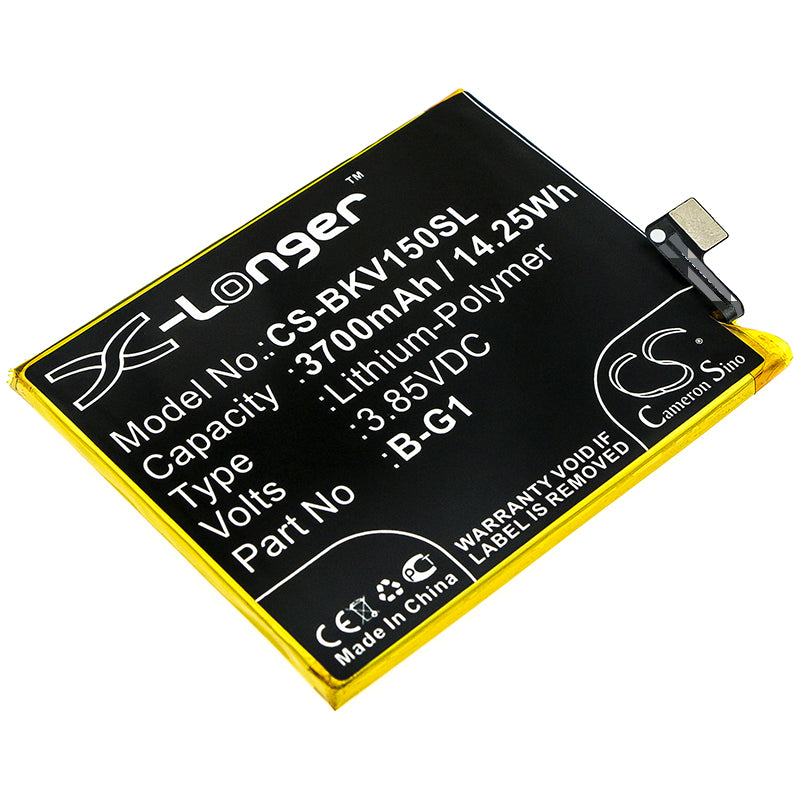 3700mAh Battery Replacement for VIVO V15 Pro & BBK 1818 Smartphone, B-G1, 3.85V Li-Polymer