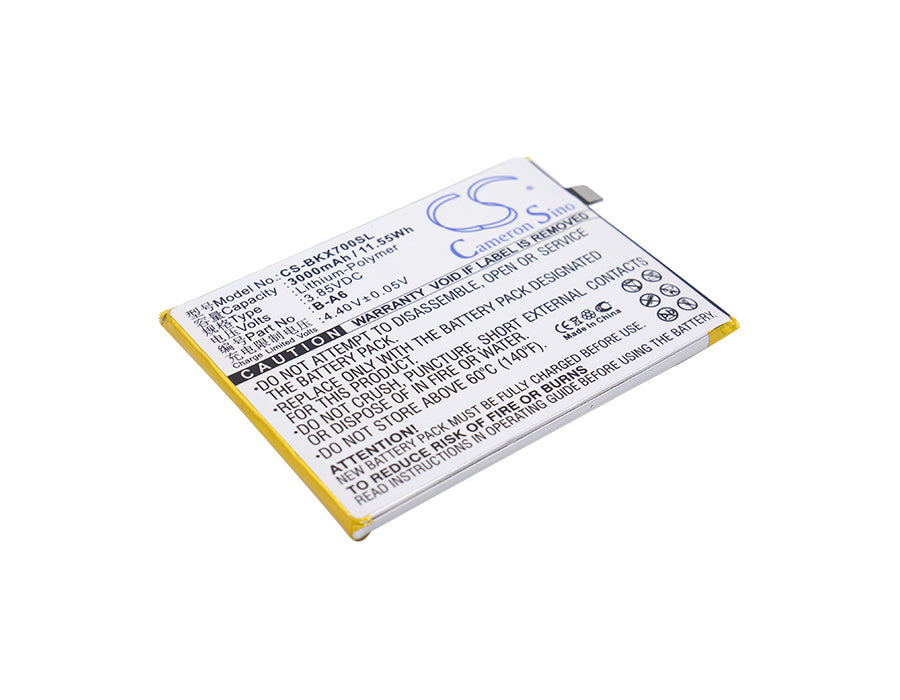 3000mAh Replacement Battery for VIVO X7/BBK VIVO X7 Series Smartphones - 3.85V Li-Polymer B-A6
