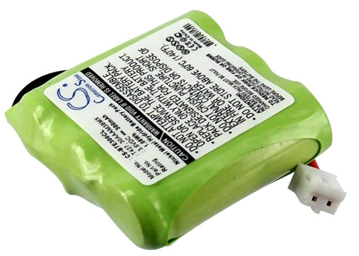 300mAh Ni-MH 3.6V Replacement Battery for Binatone E3300 Quad, Commodore CT300 Cordless Phones