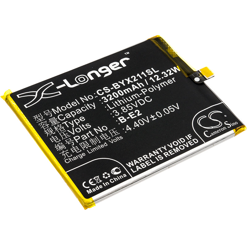 3200mAh Replacement Battery for VIVO X21i / X21iA - B-E2 - 3.85V Li-Polymer - Dual SIM Phones
