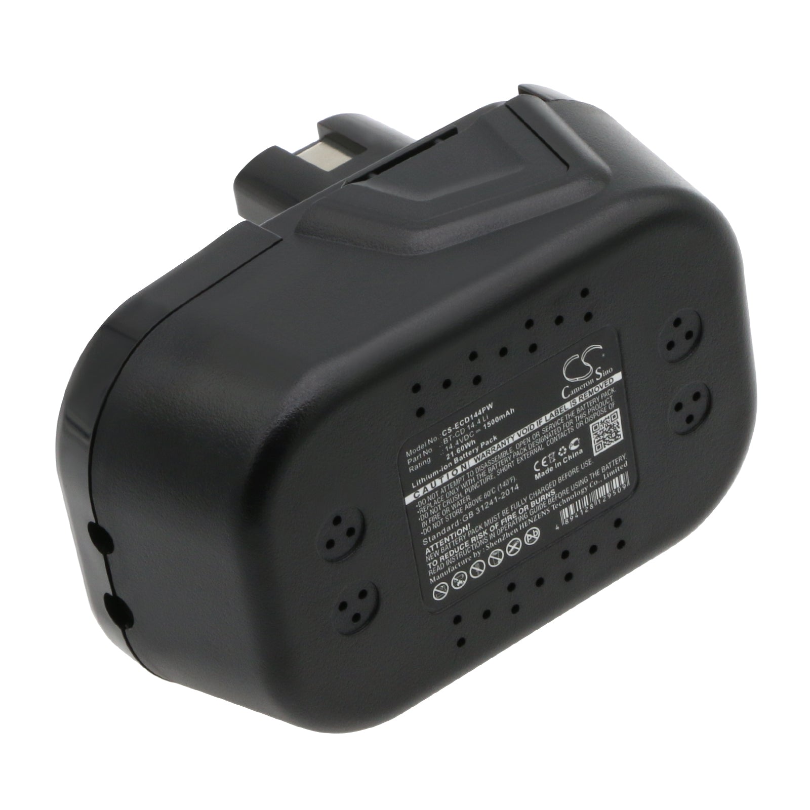 1500mAh Replacement Battery for Einhell BT-CD 14.4 Li Power Tools - 14.4V 21.60Wh Li-ion, Compatible with BT-CD 14.4/2B

