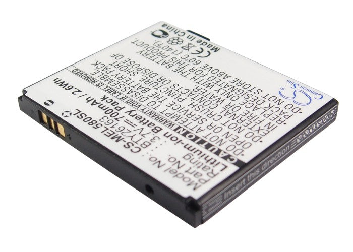 700mAh 3.7V Li-ion Replacement Battery for Emporia Elson EL580 & Mobistel Touch EL500/EL580 Mobiles