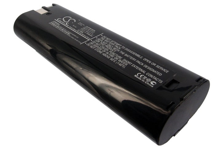 7.2V 3300mAh Ni-MH Replacement Battery for AEG P7.2, Milwaukee P7.2, Ryobi BD1020 Power Tools (140x47x27mm)
