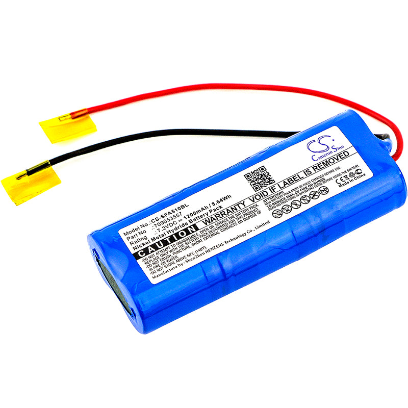 Seik Terra FA5-10 Crane Remote Battery: 7.2V 1200mAh Ni-MH Pack - Long-Lasting, Replacement Power (8.64Wh)
