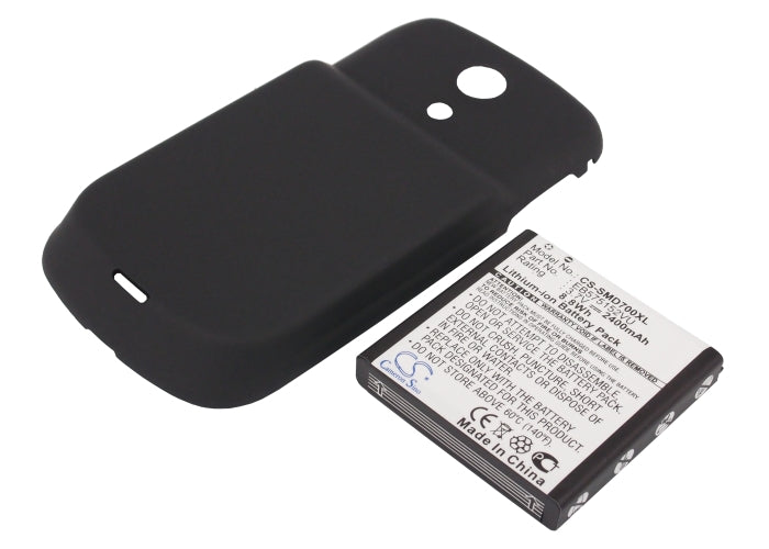 2400mAh Replacement Battery for Samsung Epic 4G SPH-D700 & Galaxy S - 3.7V Li-ion Cell Phone Battery