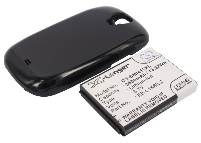 3600mAh Extended Battery for Samsung Stratosphere II, Galaxy S Relay 4G - High Capacity 3.7V Li-ion Replacement