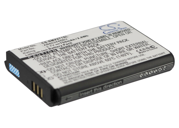 750mAh Replacement Battery for Samsung GT-B2710 Xcover 271 Solid Mobile Phone - 3.7V Li-ion