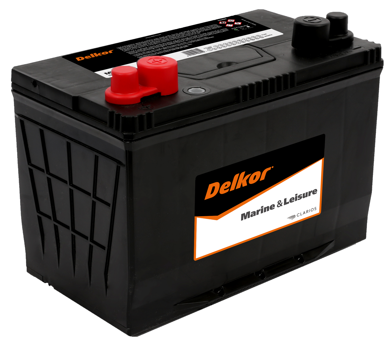 Delkor M24 Marine Battery 12V 82Ah 520CCA - Starting & Cycling, Deep Cycle, Boats & RVs
