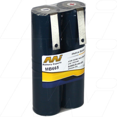 Professional MI Battery Experts MB665 Lithium-Ion Battery Pack | 14.4V 6600mAh | For Medical Devices & Mobile Workstations