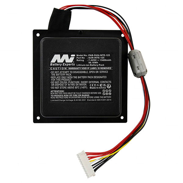 Professional-Grade 7.4V Lithium-Ion Battery Pack for Premium Bluetooth Speakers - 13.4Ah, 99.2Wh, 490g
