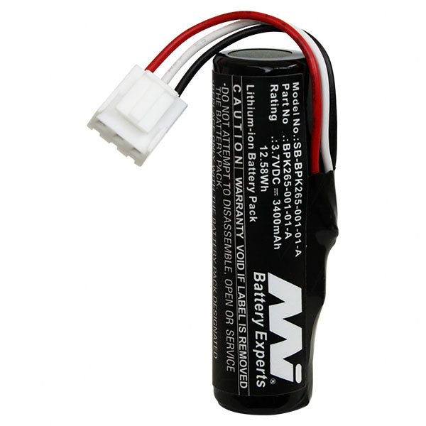 Professional-Grade 3.7V Lithium-Ion Scanner Battery 3.4Ah Capacity, 12.6Wh Output, 51g Lightweight Design for All-Day Performance