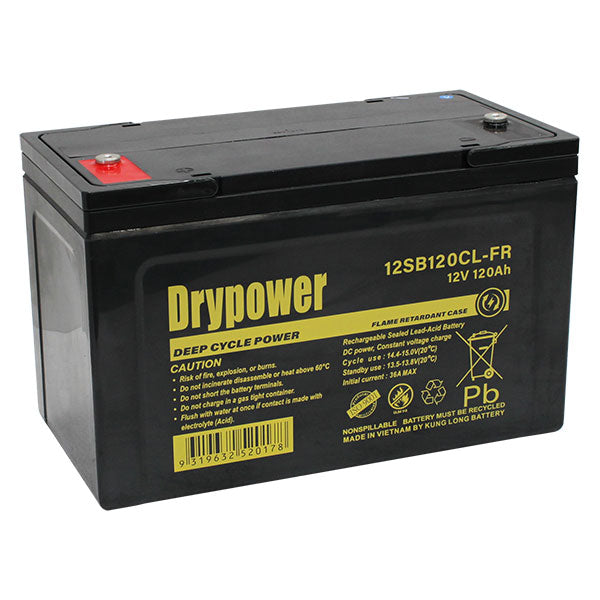 12V 120Ah SLA Battery (Flame Retardent Case)