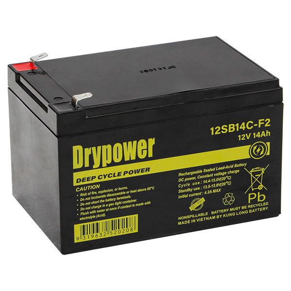 Drypower 12V 14Ah SLA Battery