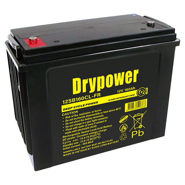 12V 160Ah SLA Battery (Flame Retardent Case)