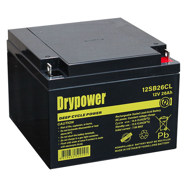 12V 26Ah SLA Battery