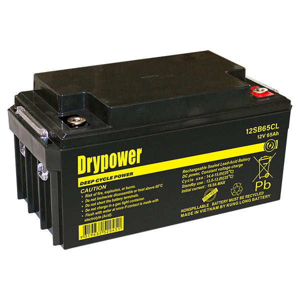 Drypower 12SB65CL 12V 65Ah SLA Battery