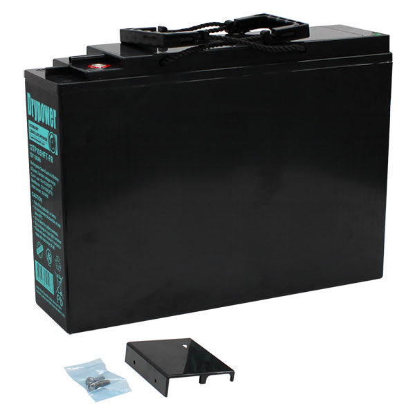 12V 100Ah Drypower Long Life Standby Front Terminal AGM Battery - 12 Year Design Life