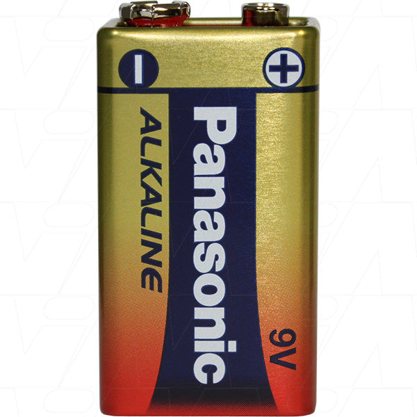 Panasonic 6LR61T Industrial Grade 9V size Alkaline Battery