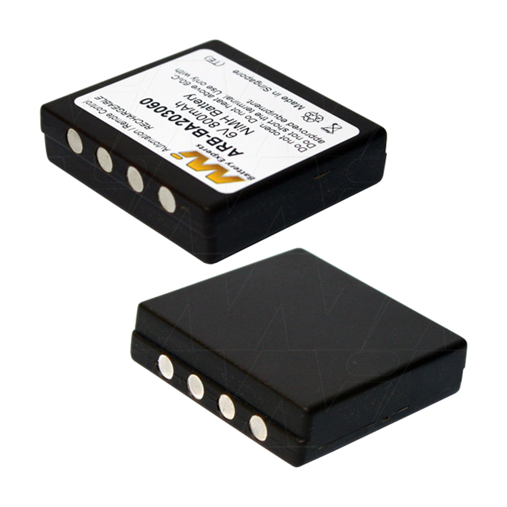 6V 0.7Ah NiMH Remote Control Crane battery