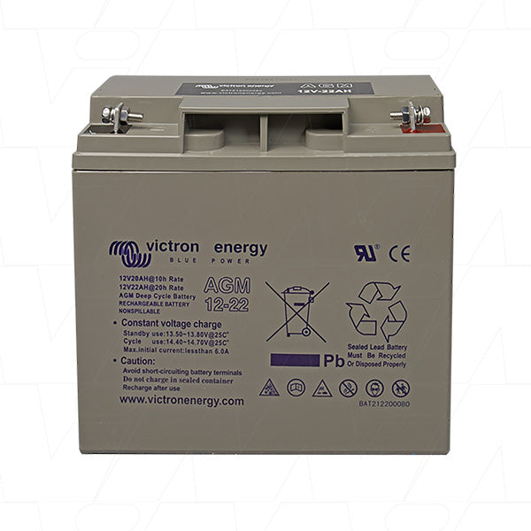 12V 22Ah (20HR) AGM Deep Cycle Battery