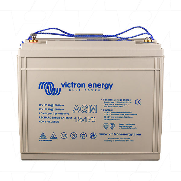 12V 170Ah SLA Battery SUPER CYCLE (Flame Retardent Case) M8