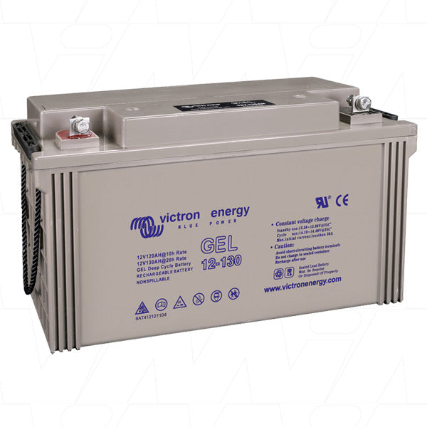 12V 130Ah Gel Type SLA Deep Cycle Cyclic Battery (Flame Retardent Case)