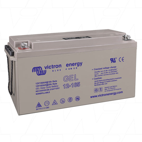 12V 165Ah Gel Type SLA Deep Cycle Cyclic Battery (Flame Retardent Case)