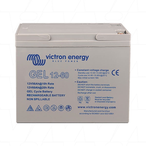 12V 60Ah Gel Type SLA Deep Cycle Cyclic Battery (Flame Retardent Case)