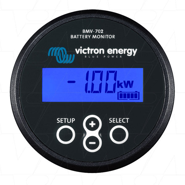 Black 6.5-95VDC Precision Battery Panel Monitor Display with Midpoint Monitoring