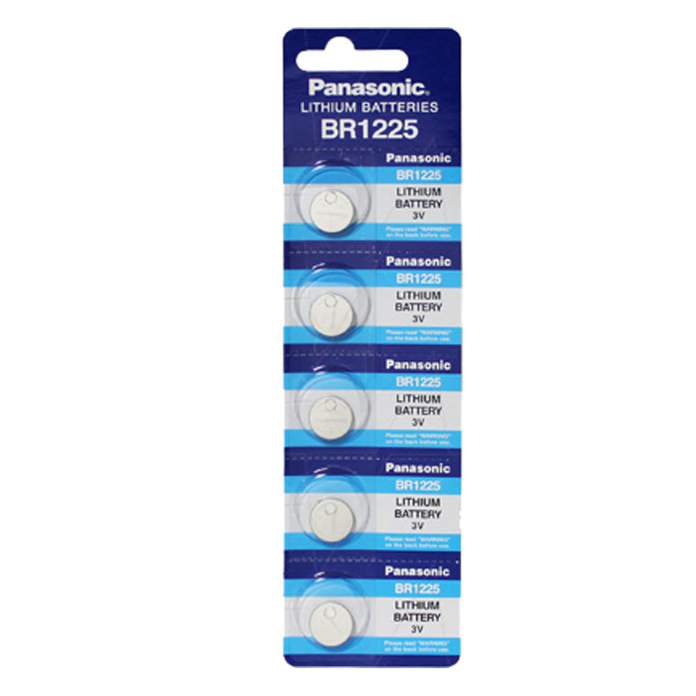 BR1225 3V Lithium Coin Cell Blister of 5