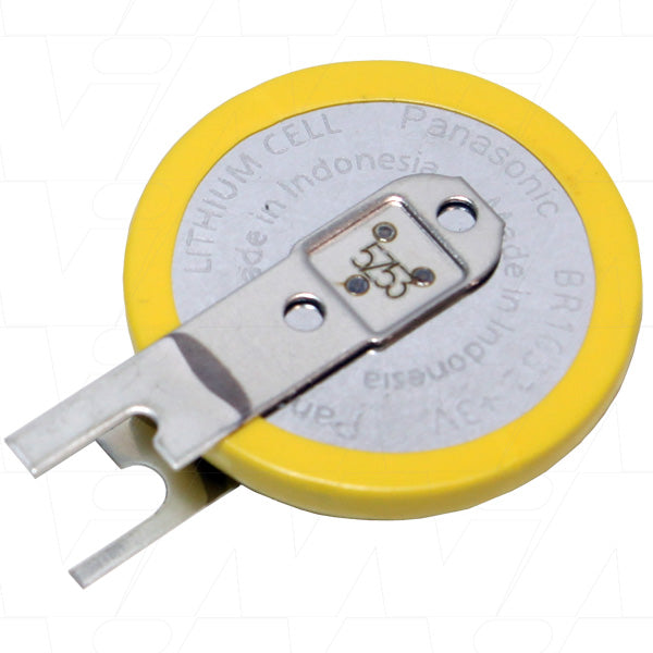 Lithium PCB S+S- 4mm Offset Vertical Mount Yellow Insulator