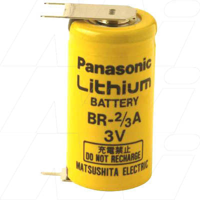 Panasonic BR2-3AE2SPE Lithium Cylindrical Battery