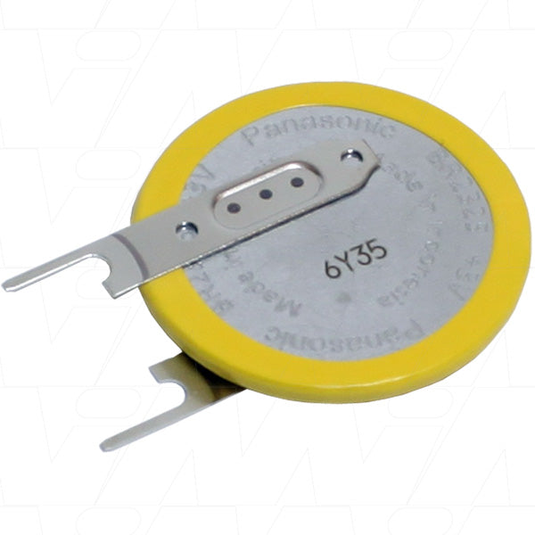 Lithium PCB S+ S- 10.7mm VERT Yellow Insulator