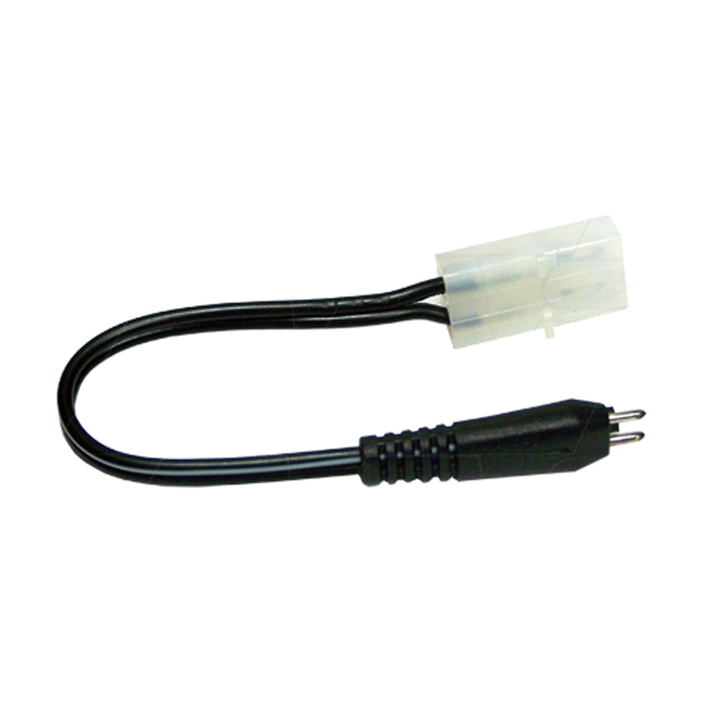 Non-Reversable Polarity Plug to Female Tamiya Type Connector c-w 100mm leads