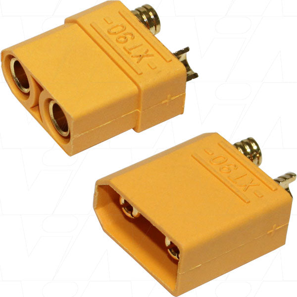 600V 90A rated XT90 type high current (male & female)