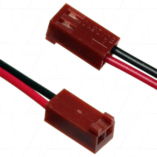 Molex Type 22-01-3027, 22AWG 300mm, Pos 1 Red, Pos 2 Black