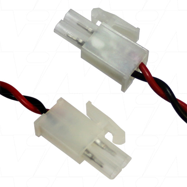 AMP 172165-1, 20AWG UL1007, 6 flat overall length, twist length of wire approx 16 times.