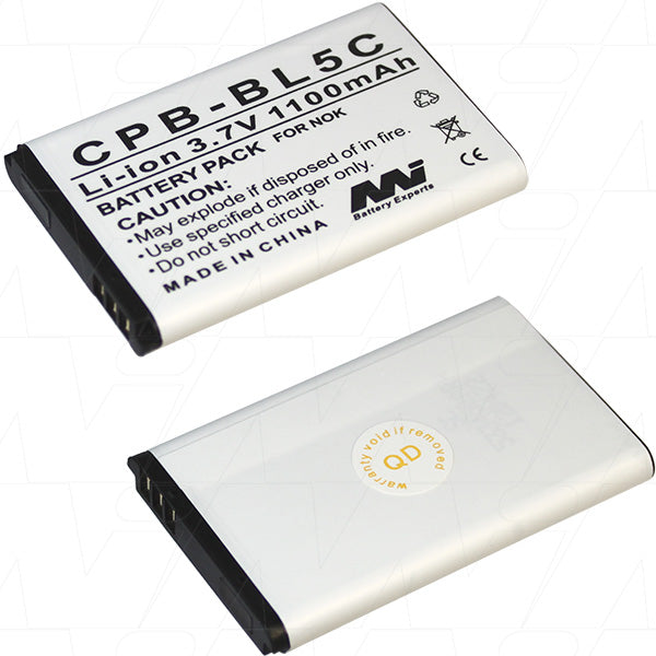 3.7V 1100mAh LiIon Mobile Phone battery suit. for Nokia