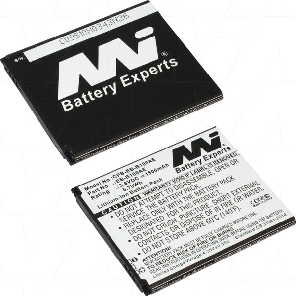 3.8V 1500mAh LiIon Mobile Phone battery suit. for Samsung