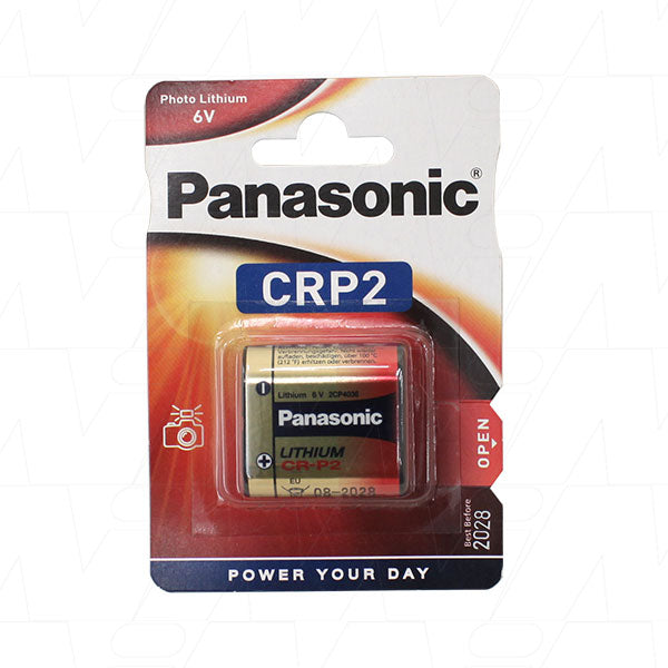 Panasonic CR-P2 Lithium Battery