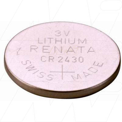 CR2430 3V 285mAh Lithium Coin Cell